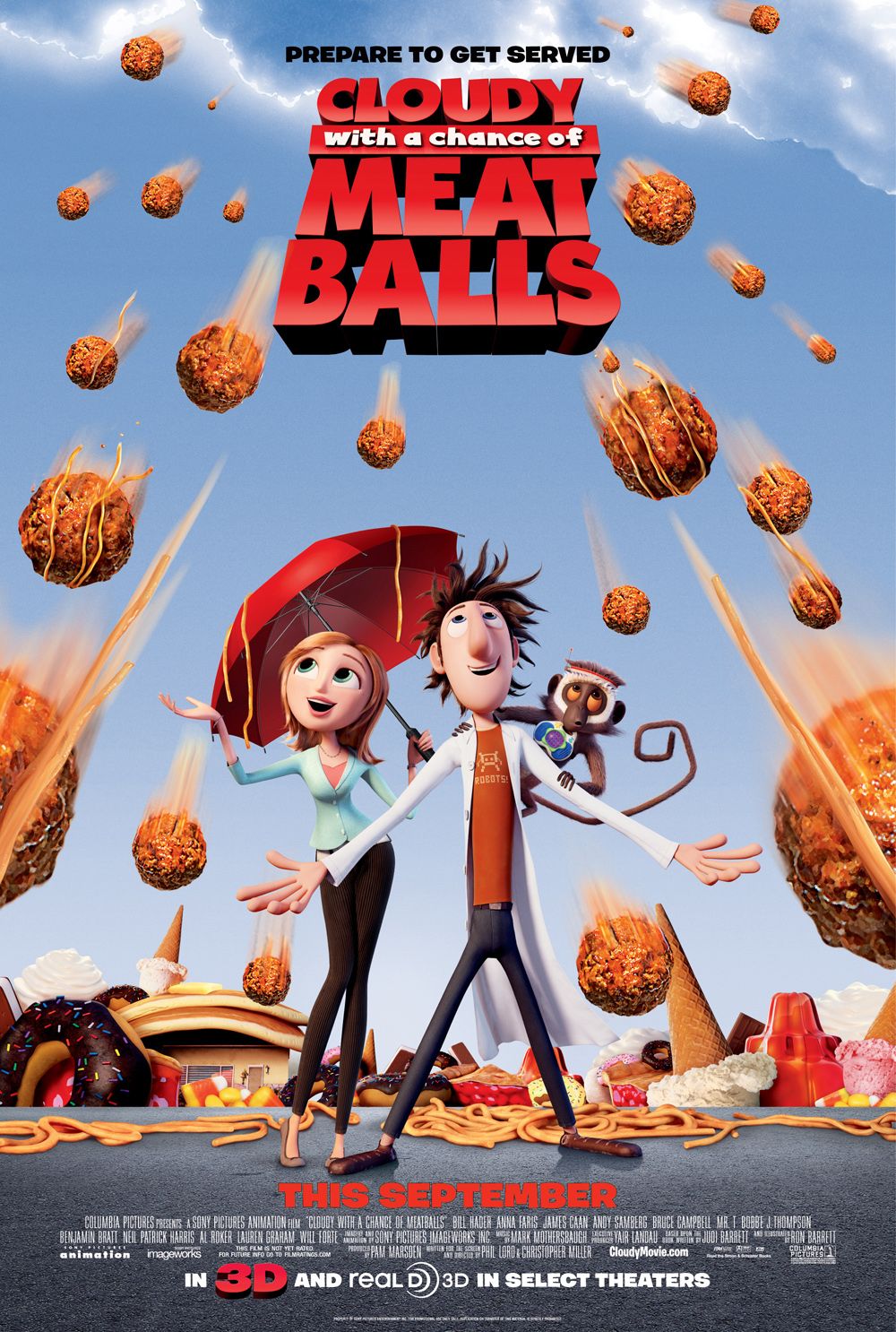 Cover van Cloudy with a Chance of Meatballs