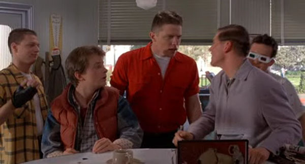 Marty, Biff & George