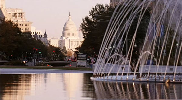 Fountain near the White House